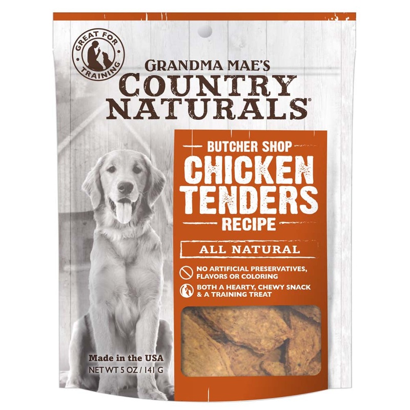 Grandma Mae's Country Naturals Grain Free Chicken Tenders Dog Treats 5 oz