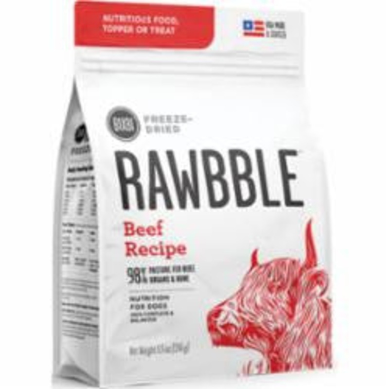 Rawbble Dog Freeze-dried Beef 5.5oz {L+x}