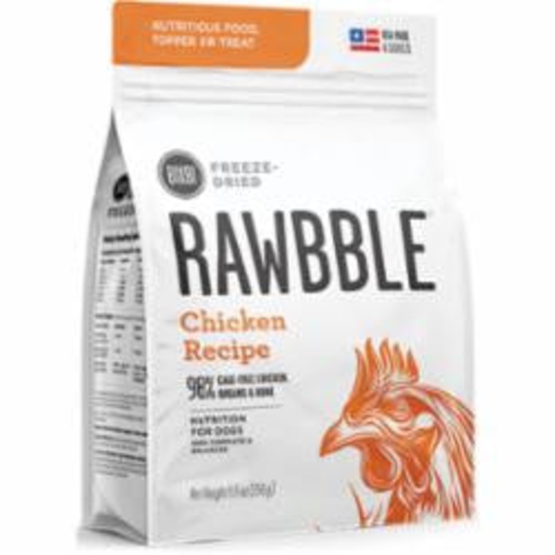 Rawbble Dog Freeze-dried Chicken 5.5oz {L+x}