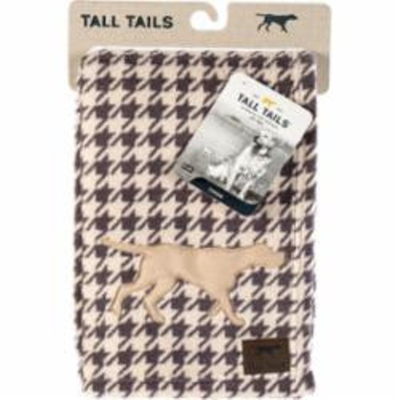 Tall Tails Dog Fleece Throw Houndstooth 40x60 {L-x}