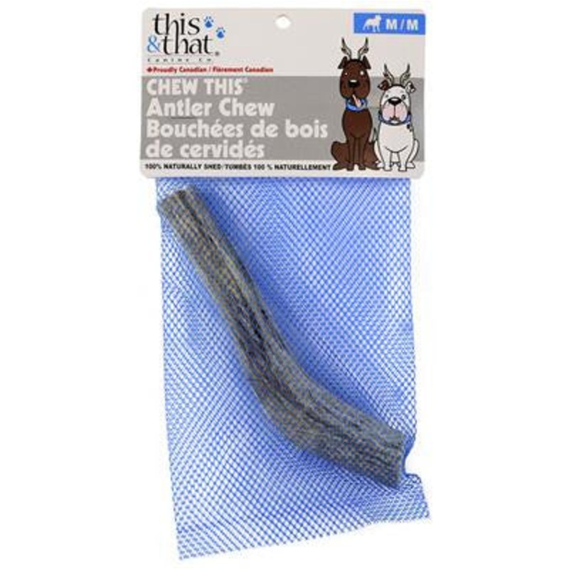 This & That Dog Toughest Antler Medium 2.5oz {L+x}