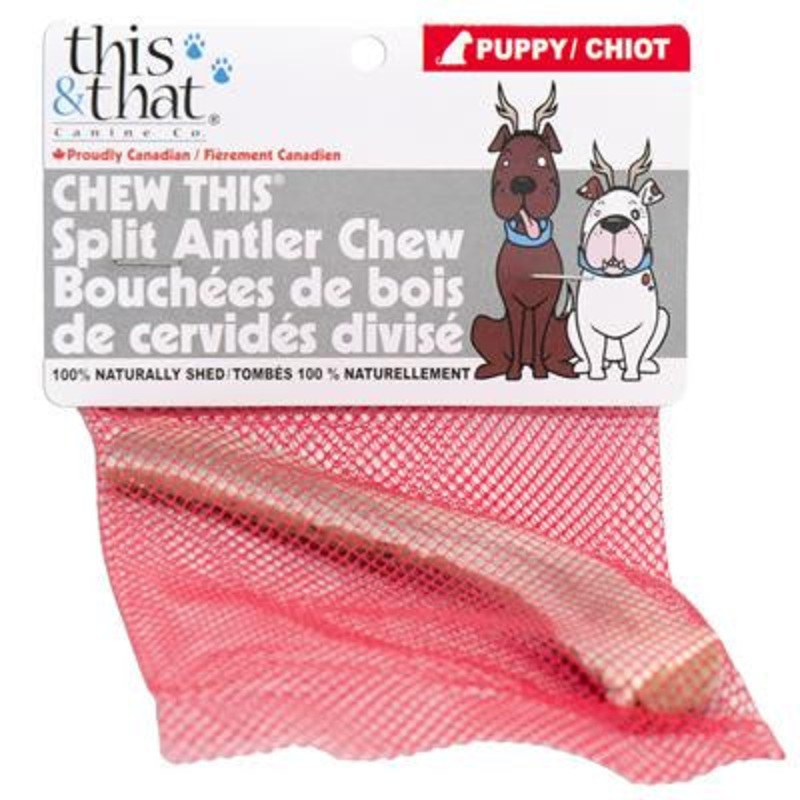 This & That Dog Toughest Antler Split 1.5oz {L+x}