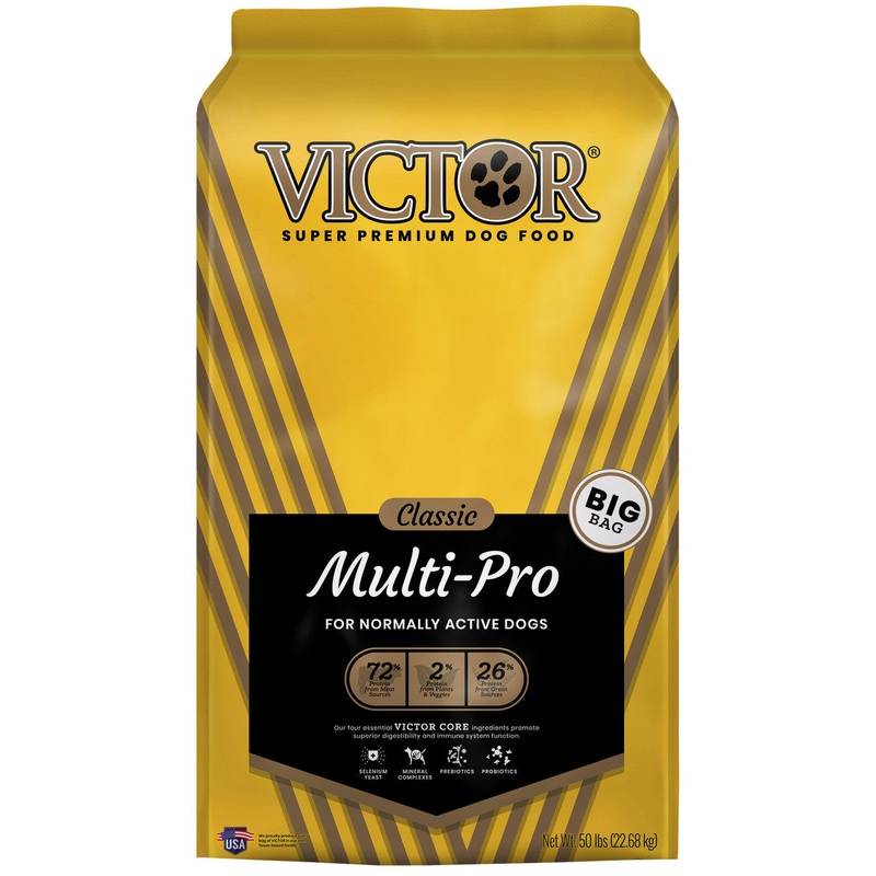 Victor Super Premium Dog Food Classic Multi Pro Dry Dog Food Beef 50lb
