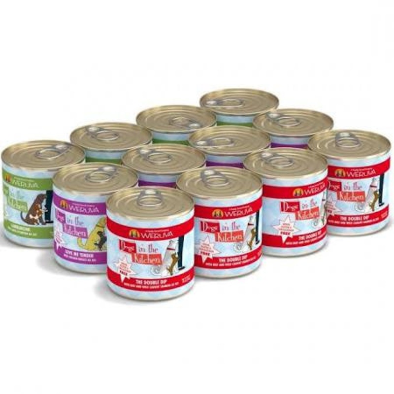 Weruva Dogs In The Kitchen Grain Free Doggie Dinner Dance! Variety Pack Canned Dog Food-10-oz, Case Of 12-{L+x}