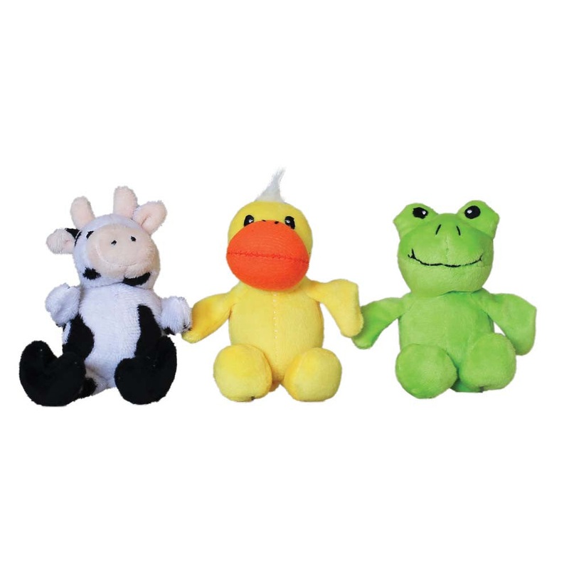 Petsport USA Tiny Tots-Nuzzle Buddies Dog Toy Assorted
