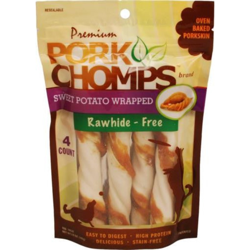 Scott Pet Large Sweet Potato Twistz 4CT {L-b}159203
