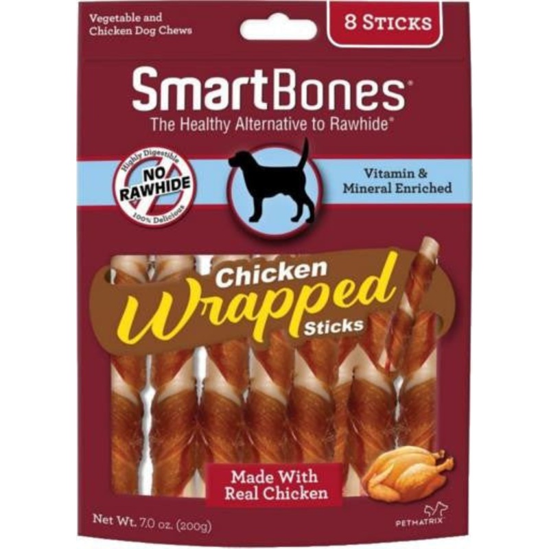 SmartBones Chicken Wrap Sticks Chicken 8 Pk {L+1} 923147