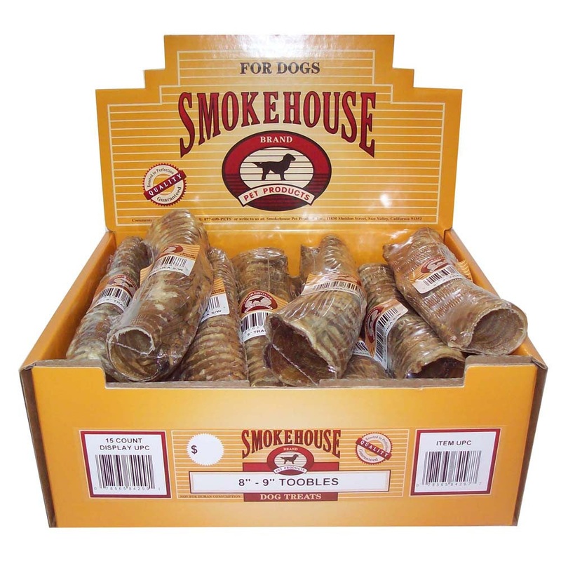 Smokehouse USA Made Toobles Dog Chew 8-9 in 15 ct