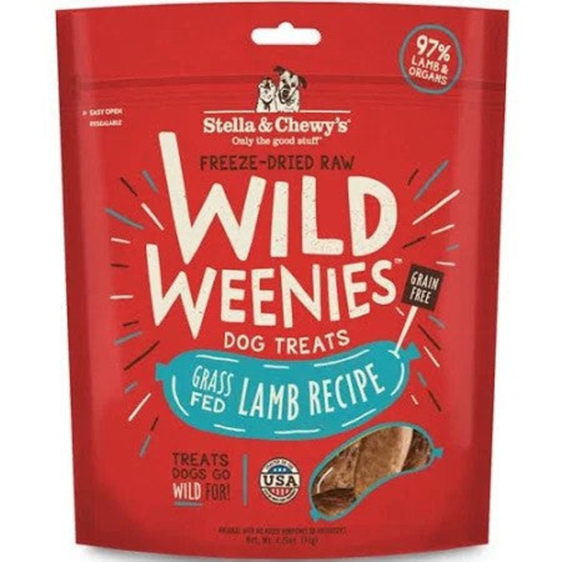 Stella & Chewie's Wild Weenies Lamb Recipe 3.25oz {L+1x} 860291