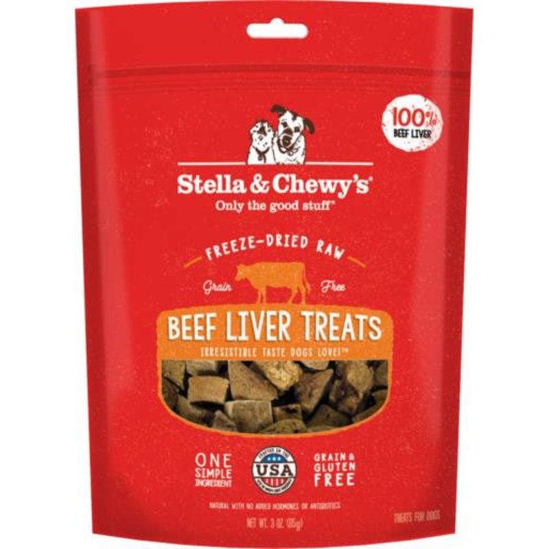 Stella & Chewy's Beef Liver Treats 3 oz {L+1x} 860297