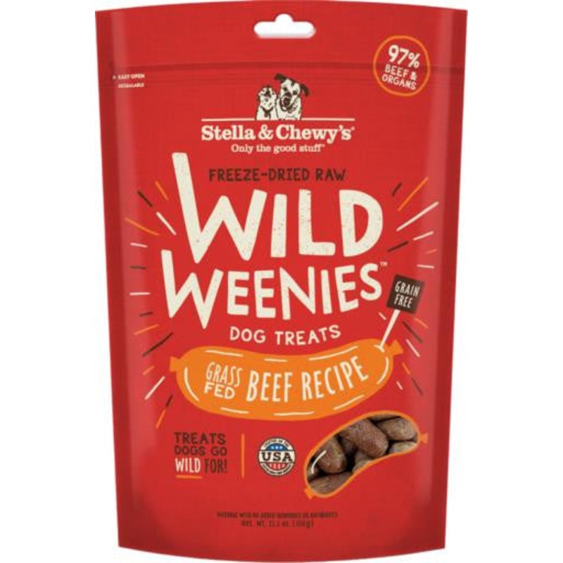 Stella & Chewy's Wild Weenies Beef Recipe 11.5 oz {L+1} 860294