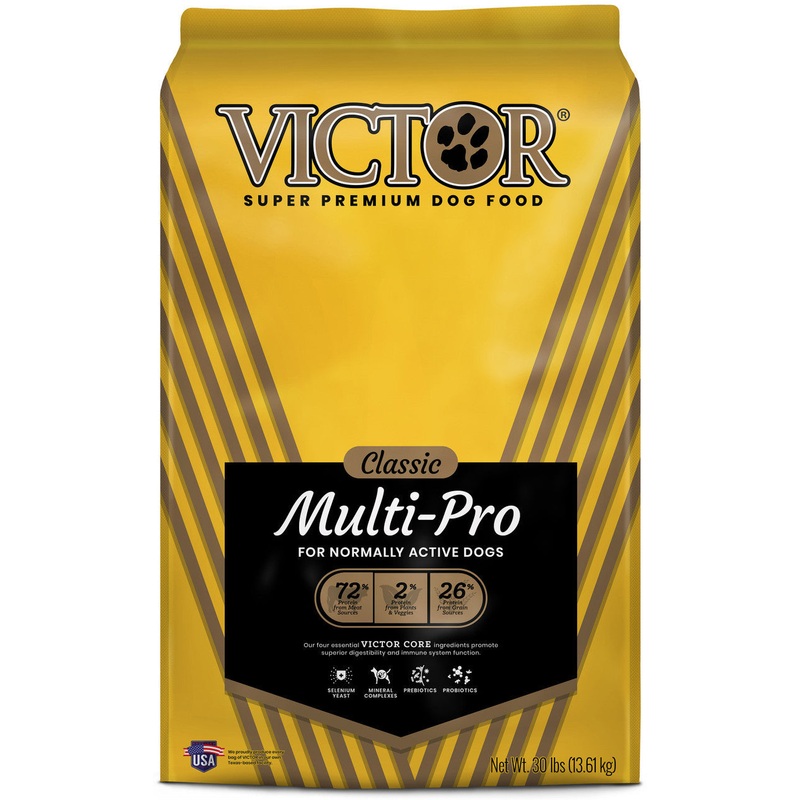 Victor Super Premium Dog Food Classic Multi Pro Dry Dog Food Beef 30lb
