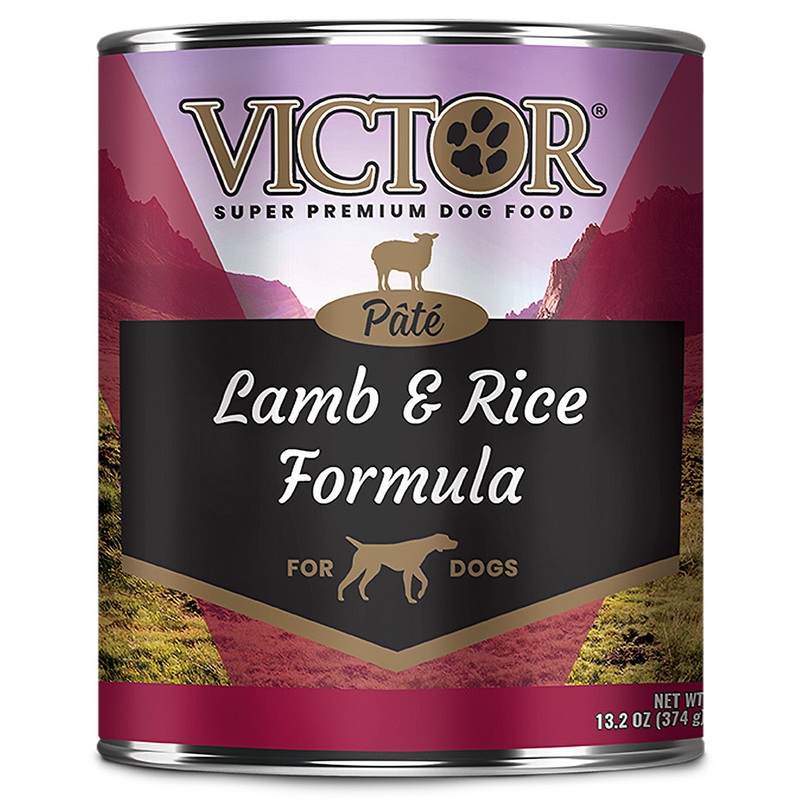 Victor Super Premium Dog Food Wet Dog Food Lamb & Rice Pate 13.2oz