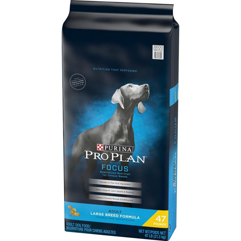 Purina Pro Plan Large Breed Formula Adult Dry Dog Food 47lb {L-1}381688