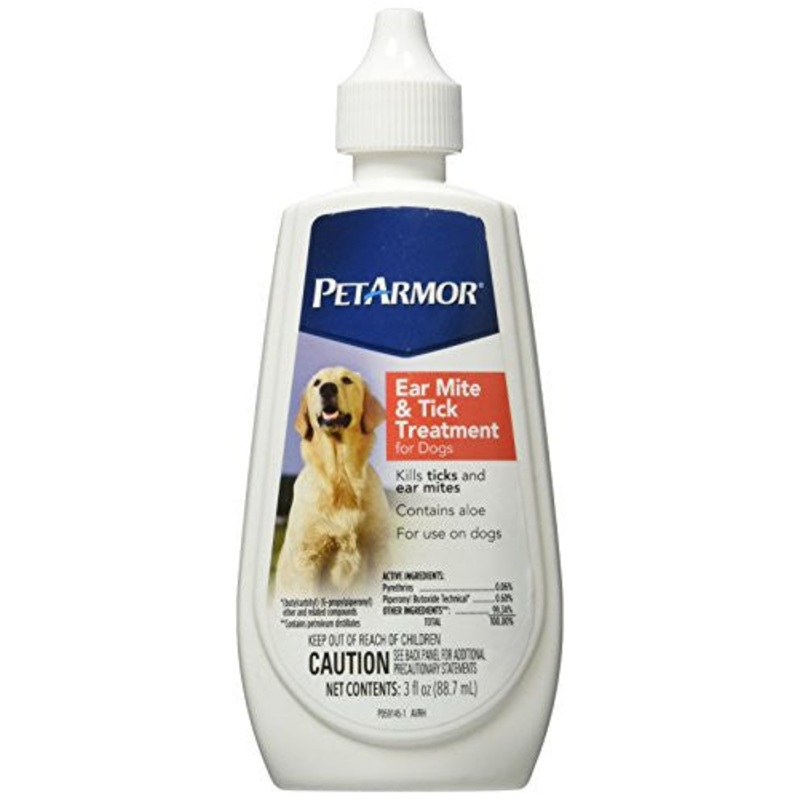 Sergeants Pet Armor Ear Mite and Tick Treatment For Dogs 3z {L-b}