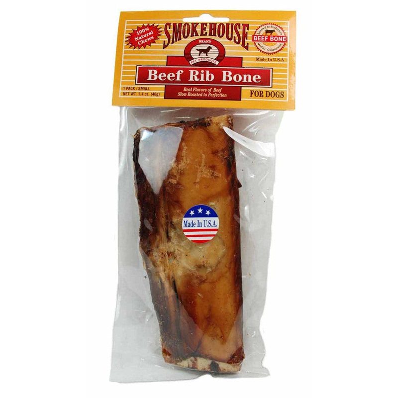 Smokehouse USA Made Beef Rib Bones 6 in 1.4 oz
