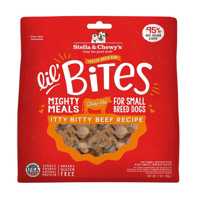 Stella & Chewy's Lil' Bites - Itty Bitty Beef Recipe 7oz C=6 {L+1x} 860329