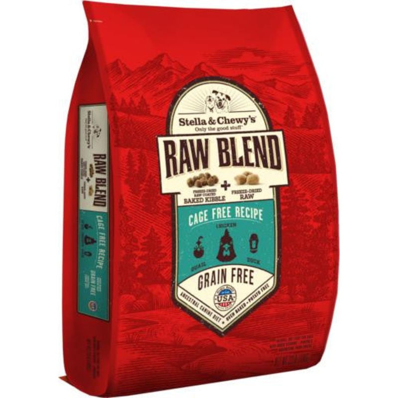 Stella & Chewy's Raw Blend Cage Free Recipe Kibble 22lb {L-1x} 860223