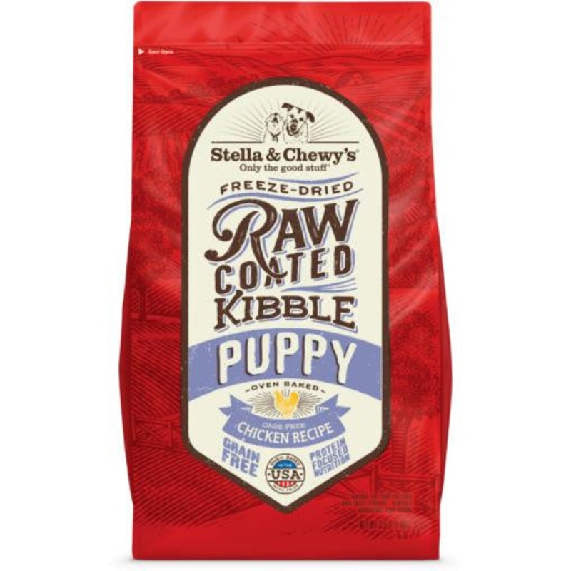 Stella & Chewy's Raw Coated Puppy Chicken Recipe 10lb {L-1x} 860237