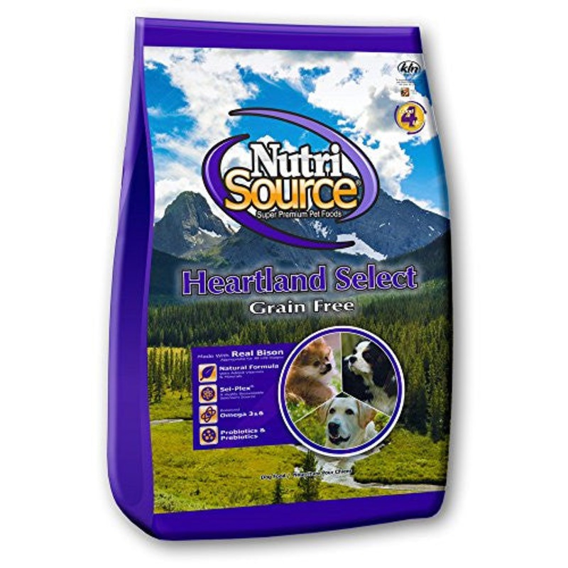 Tuffy Nutrisource Rice Heartland Select Bison Dry Dog Food 5 Lb C=8{L-1x}131753