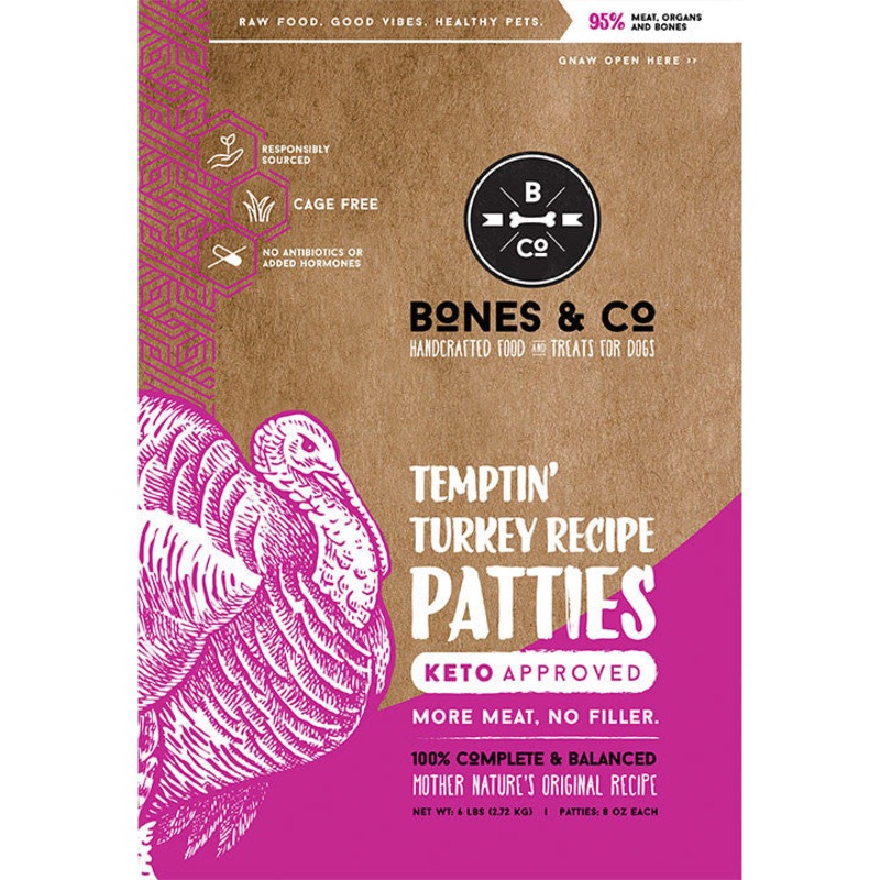 Bones Df Gf Pat Tky 6 Lb SD-5