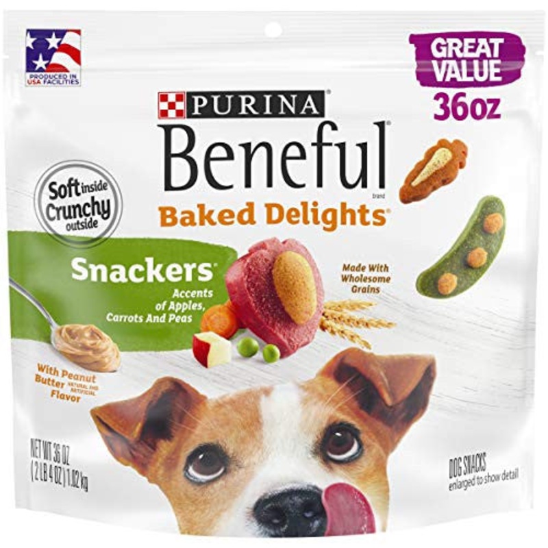 Beneful Baked Delight Dog Treat 4/36oz {L+1} 178648