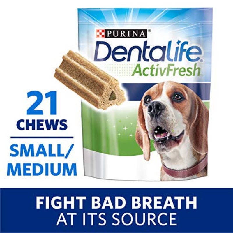 DentaLife ActivFresh Dental Chews, Daily Oral Care Small/Medium 4/15.5oz {L+1} 178861