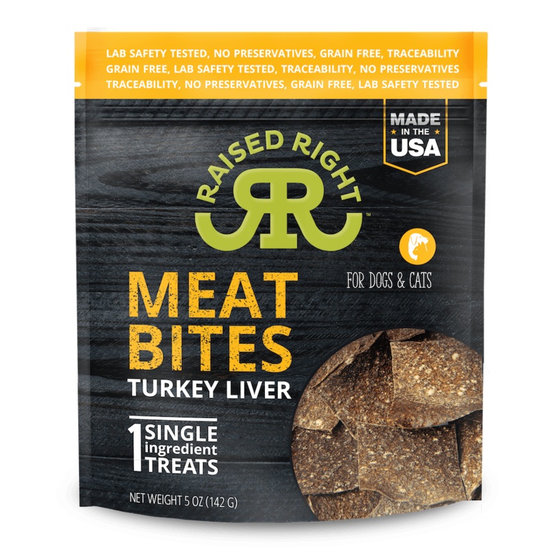 Raise Meat Bites Turkey 5oz/6ct{L+x}