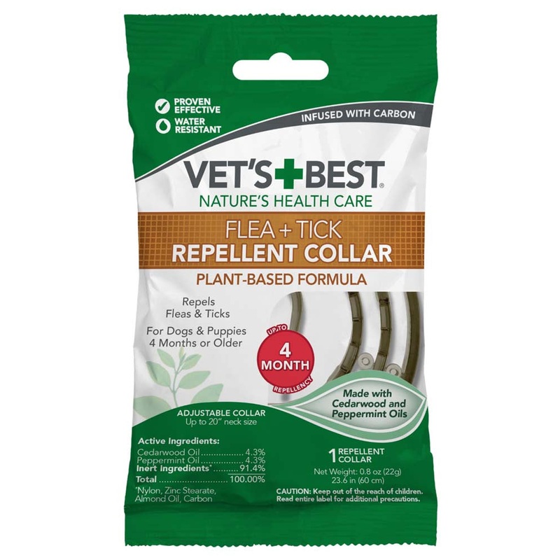 Vet's Best Flea and Tick Repellent Dog Collar 20 in