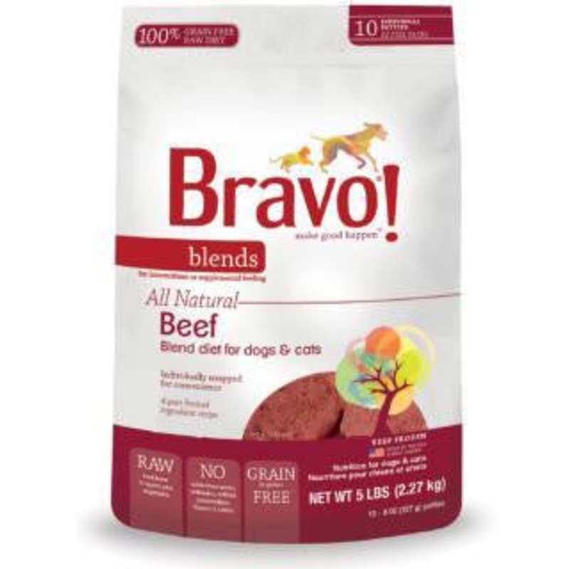 Bravo! Beef Blend Burgers 5 lb. SD-5 {L-1RR }294147
