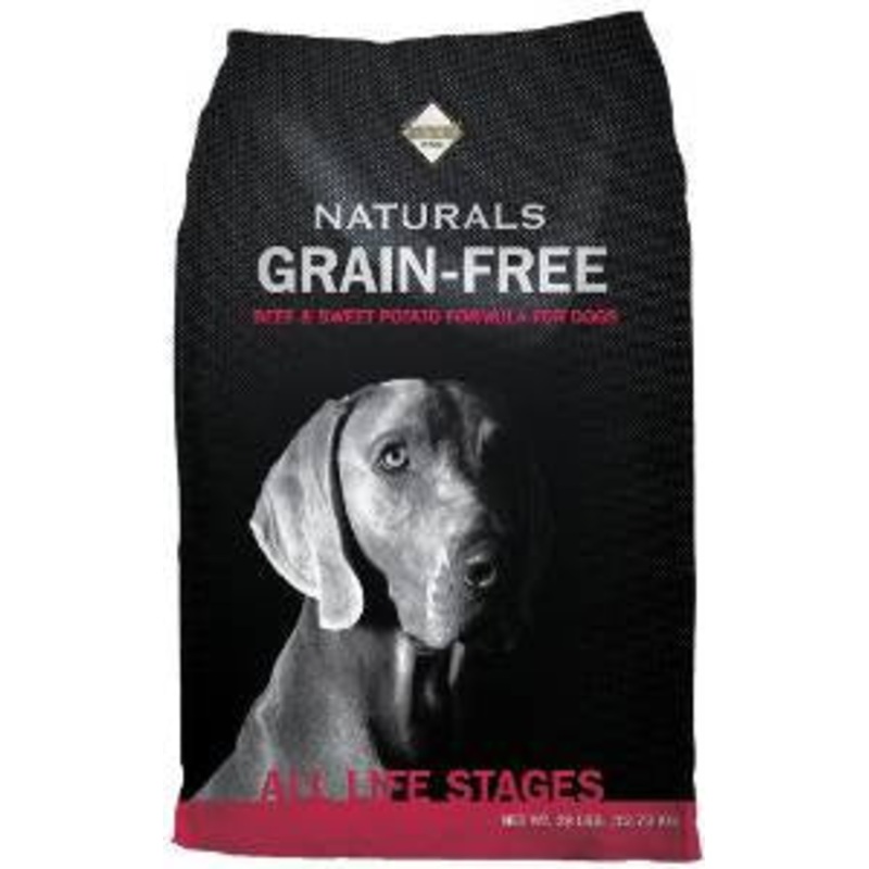 Diamond Naturals Grain Free Beef & Sweet Potato Dog 28 lb. {L-1}418142