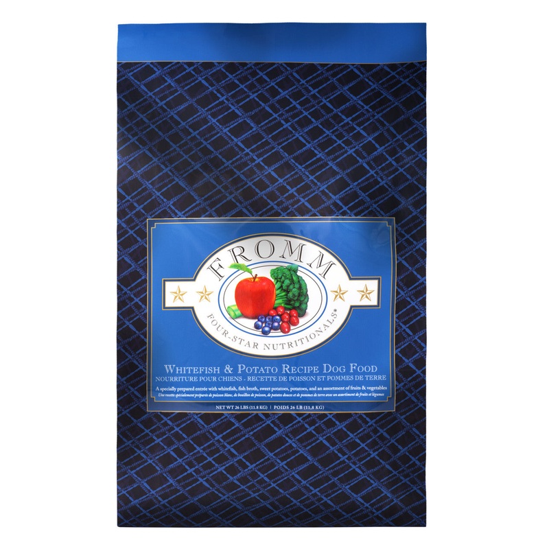 Fromm Four-Star Whitefish & Potato Recipe Dog Food 26 lb