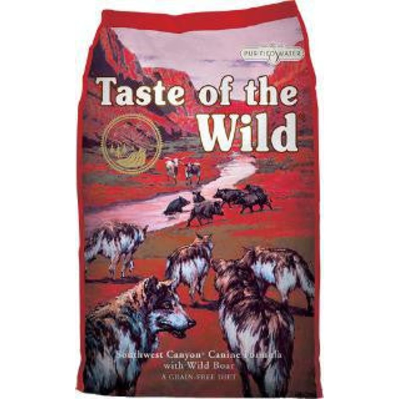 Taste Of The Wild Grain Free Southwest Canyon With Wild Boar Dry Dog Food-5-lb-{L+1}