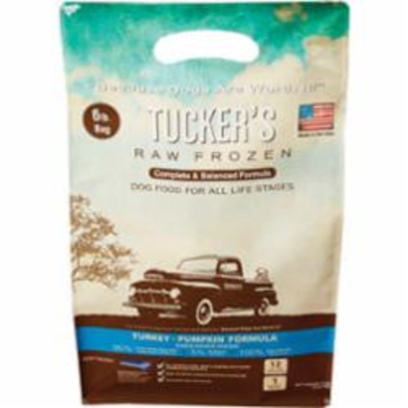 Tucker's Dog Frozen Complete Balanced Turkey & Pumpkin 6lb SD-5