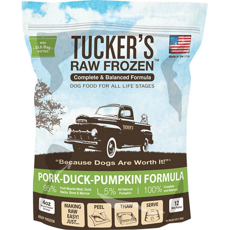 Tuckers Dog Frozen Complete Balance Pork & Duck 3lb SD-5