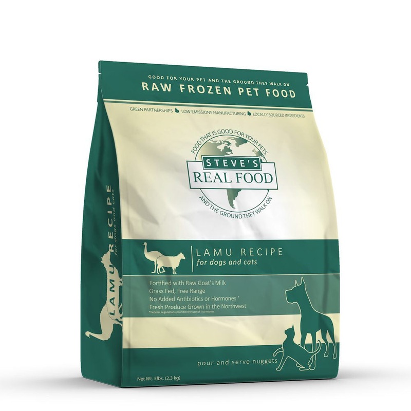 Steve's Real Food Dog Cat Frozen Lamu Patties 13.5lb