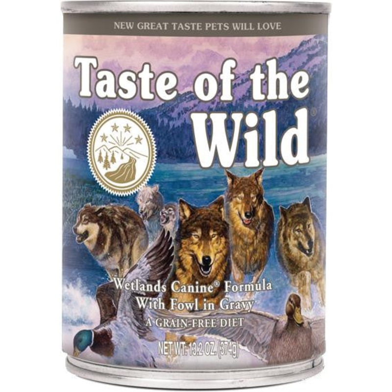 Taste of the Wild Wetlands Can Dog 12/13.2 oz {L-1} 418590(RR)