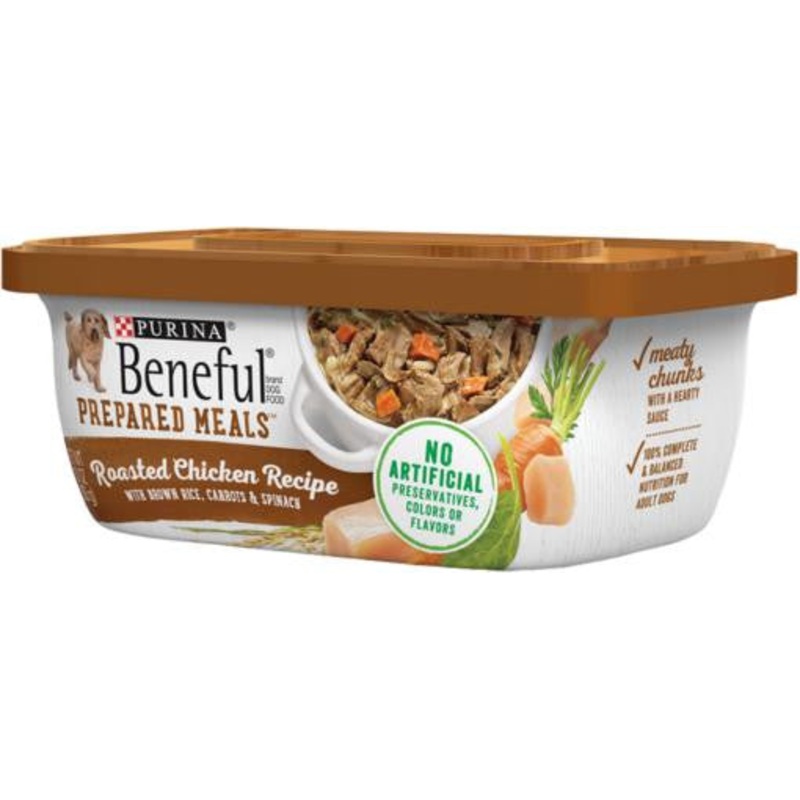 Beneful Prepared Meals Roasted Chicken Recipe 8/10OZ {L-1} 178335