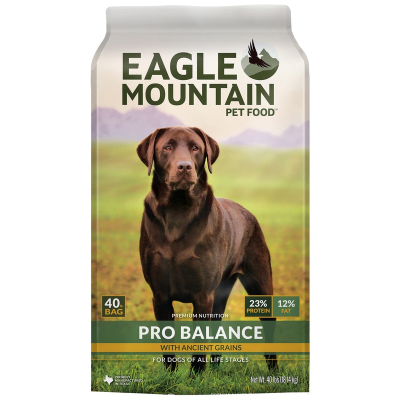 Eagle Mountain Pro Balance with Ancient Grains Dry Dog Food Beef Meal 40lb
