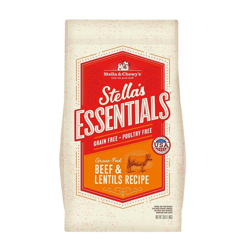 Stella & Chewy's Stella's Essentials Grass-Fed Beef & Ancient Grains Dog 3lb {L-1} 860362