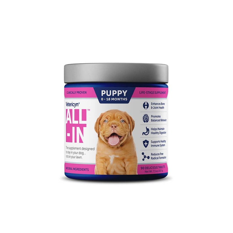 Vetericyn ALL-IN Puppy Supplement 90 Tablets 7.3 oz