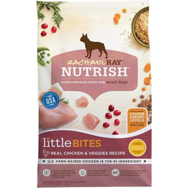 Rachael Ray Nutrish Ltl Bit C/v Dog 14# 790021