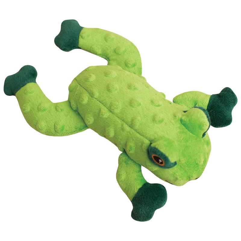 Snugarooz Lilly the Frog Green Dog Toy-10" {L+1}712028