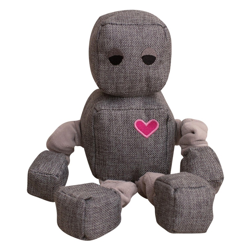 Snugarooz Ryder the Robot Grey Dog Toy -13" {L+1}712024