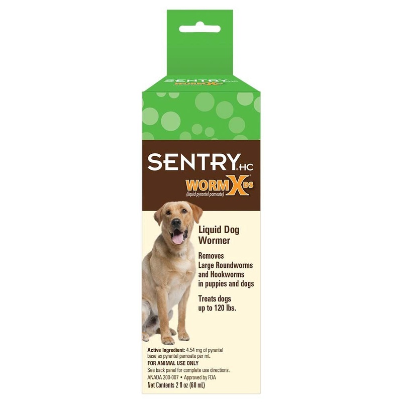 SENTRY WormX DS Liquid Wormer Dog 2 {L+