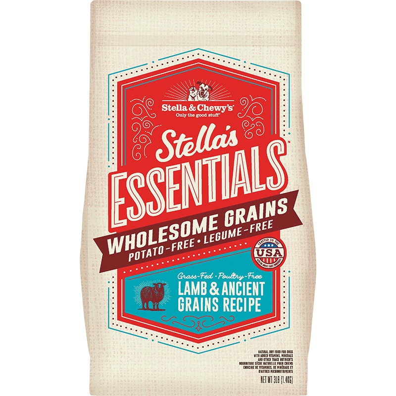 Stella & Chewys D Ess Lmb Anct Grain 3 lb