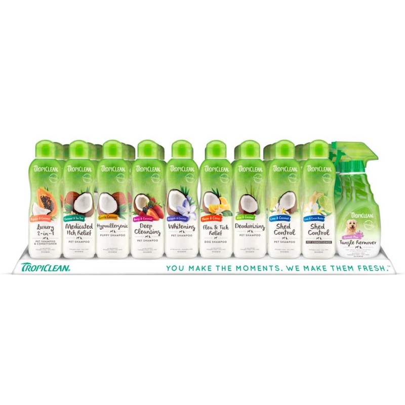 TropiClean 30pc Shampoo Display