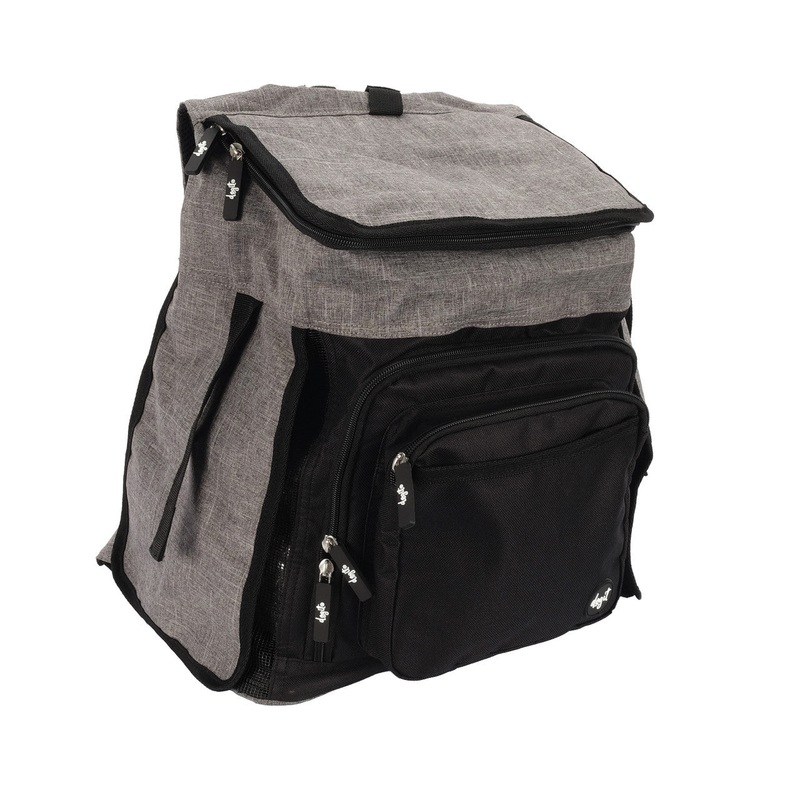 Dogit Explorer Backpack Carrier, Gray/Black