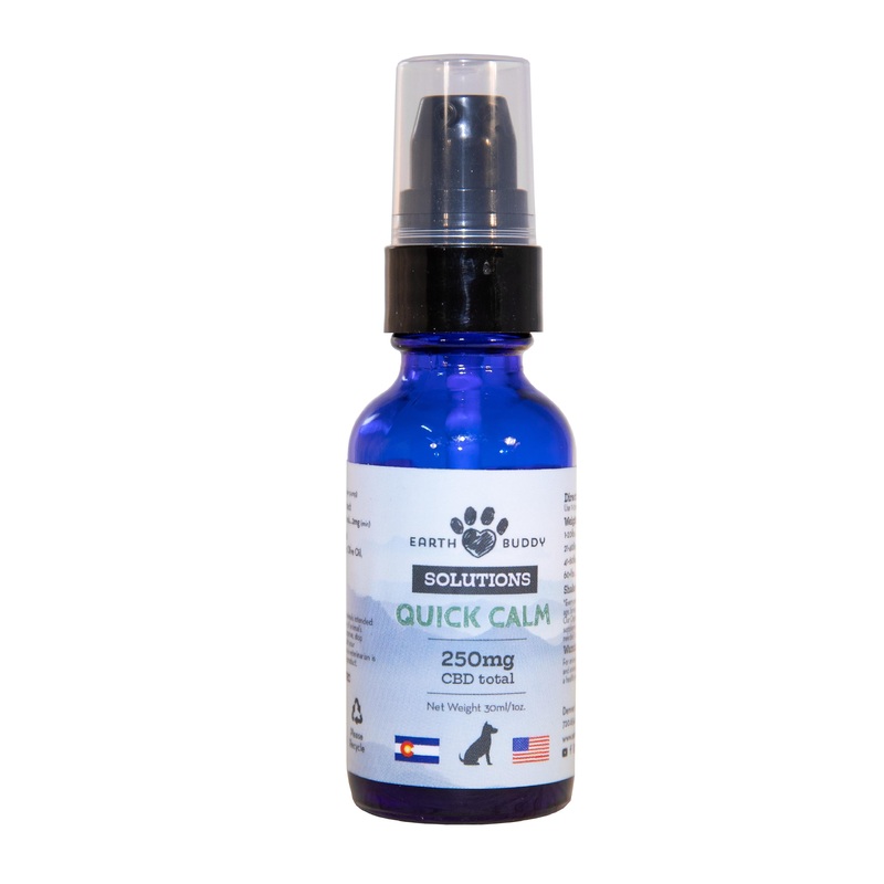 Earth Buddy Quick Calm Hemp Supplement for Dogs 250 mg