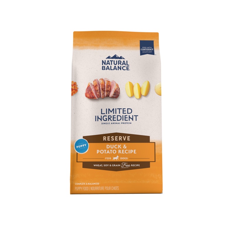 Natural Balance Pet Foods L.I.D. Puppy Dry Dog Food Duck & Potato 12lb